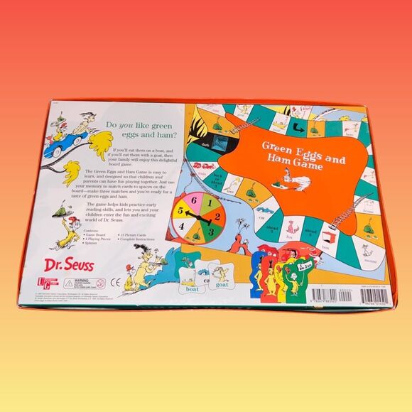 Vintage 1996 Green Eggs and Ham Game Board Game by University Games Dr. Seuss - Picture 8 of 8
